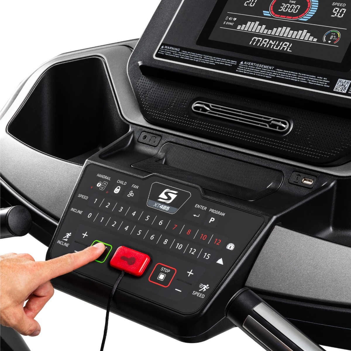 Spirit Fitness XT485 Treadmill - Image 10