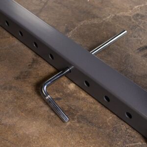 Extending training space with half rack extension attachment