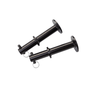 Extra pair of bar catches close-up