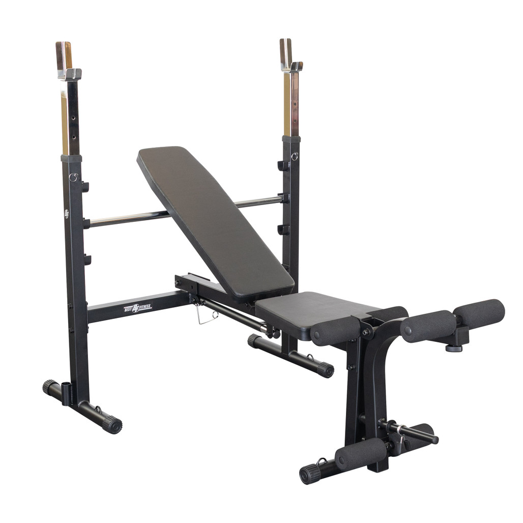 Best Fitness by Body-Solid Fold-Up Olympic Bench | BFOB10B