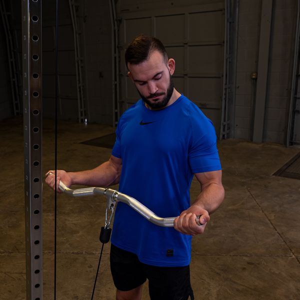 Curl Bar Attachment Angle Detail