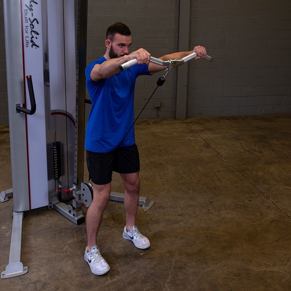 Curl Bar Attachment Side Profile