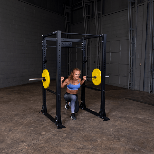 Perform Squats And Presses In Power Rack