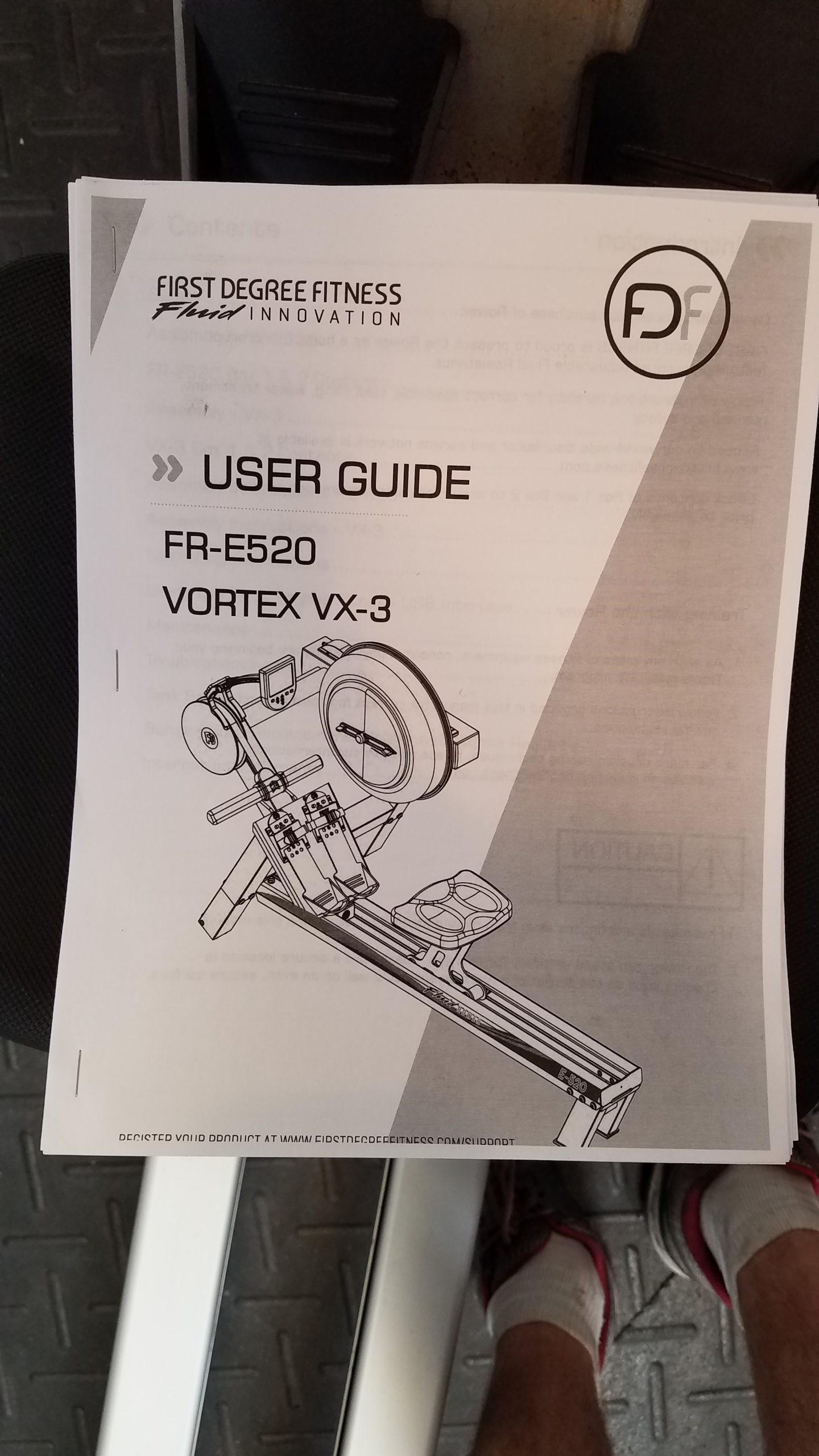 First Degree Fitness E520 Commercial Indoor Fluid Rower | E520 - Image 8