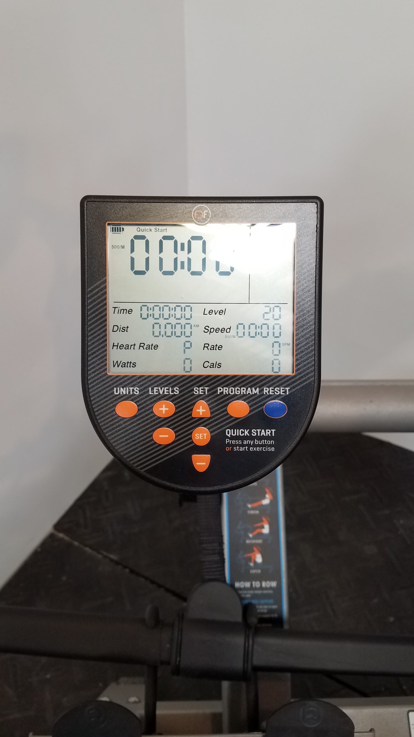 First Degree Fitness E520 Commercial Indoor Fluid Rower | E520 - Image 6