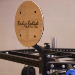 Train explosive throws using rack-mounted target