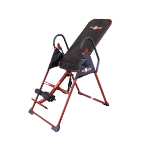 Inversion table folded side angle