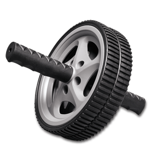 Ab wheel product display for core training