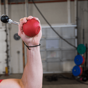 Enhance grip training with round grip attachments