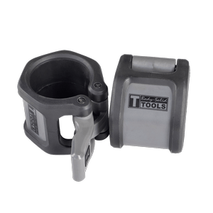 Present grey hex lock jaw collars for barbells