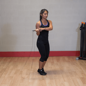 Speed rope jump exercise