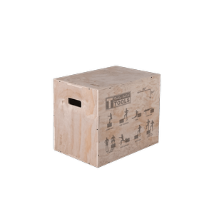 Wooden plyo box full product image