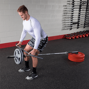 Landmine multi grip exercise demonstration