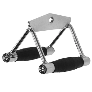 Pro grip seated row chin bar