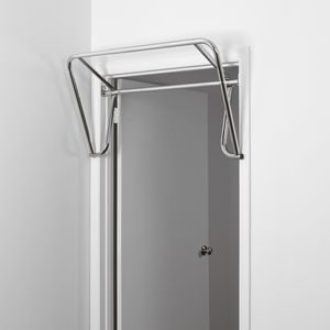 Installing doorway chinning bar for home workouts