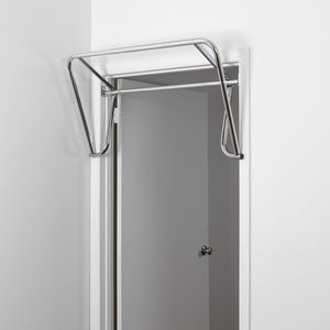 Installing doorway chinning bar for home workouts