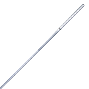 Lift with standard chrome bar for strength training