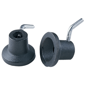Lock Olympic plates securely using spring collar system