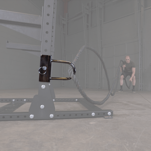 Attach training accessories to rack safely