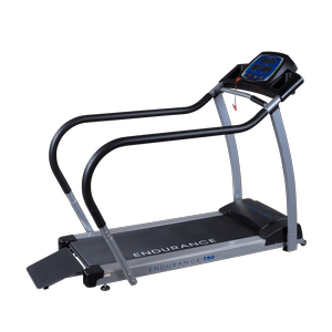 Present endurance treadmill from alternate angle