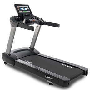 Commercial treadmill shown in training environment Spirit CT800ENT