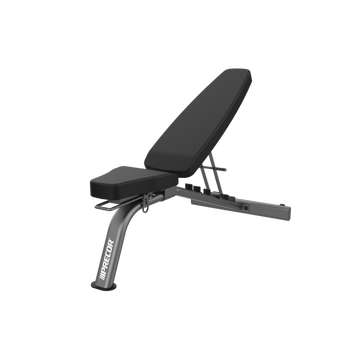 Precor home bench side profile highlighting frame design