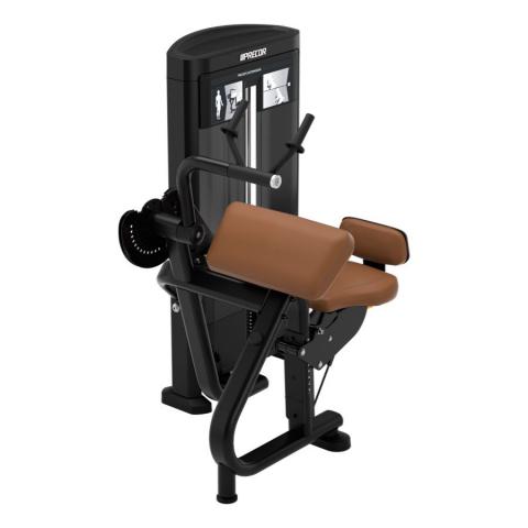 Displaying Precor triceps extension machine built for controlled arm isolation