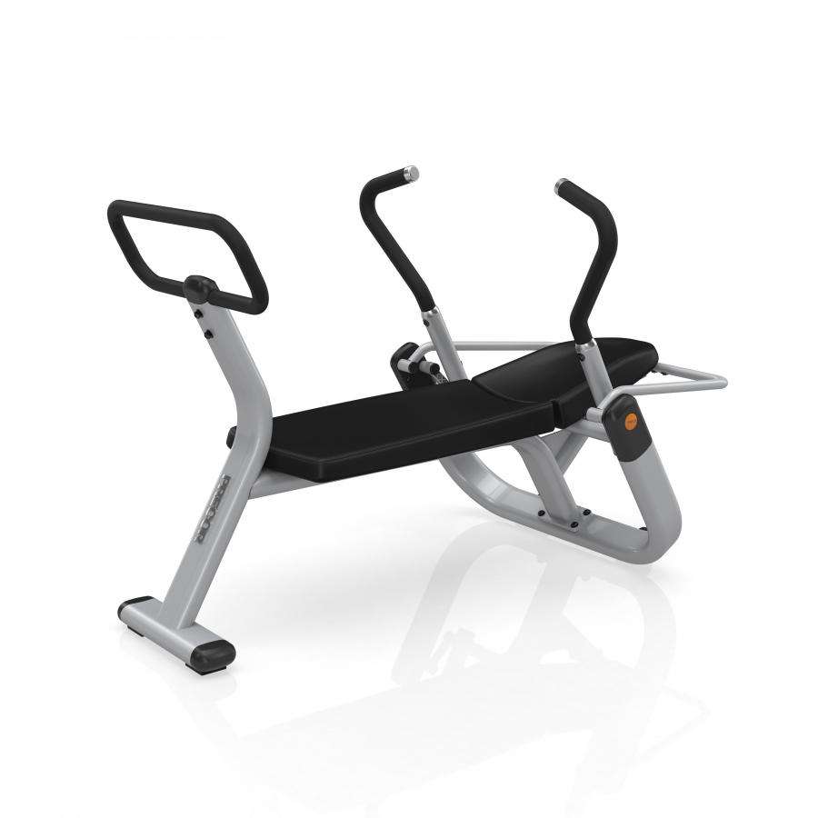 Front view of Precor Ab-X abdominal training machine