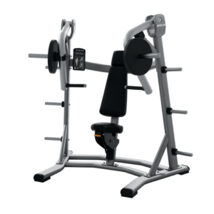 Displaying complete chest press machine design