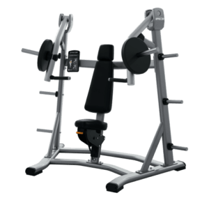 Presenting full incline press machine configuration