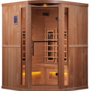 Reserve Edition 3 Person Corner Full Spectrum with Himalayan Salt Bar