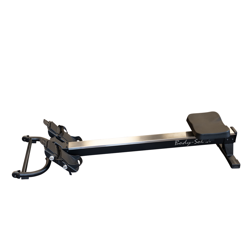 Performing rowing exercises with attachment