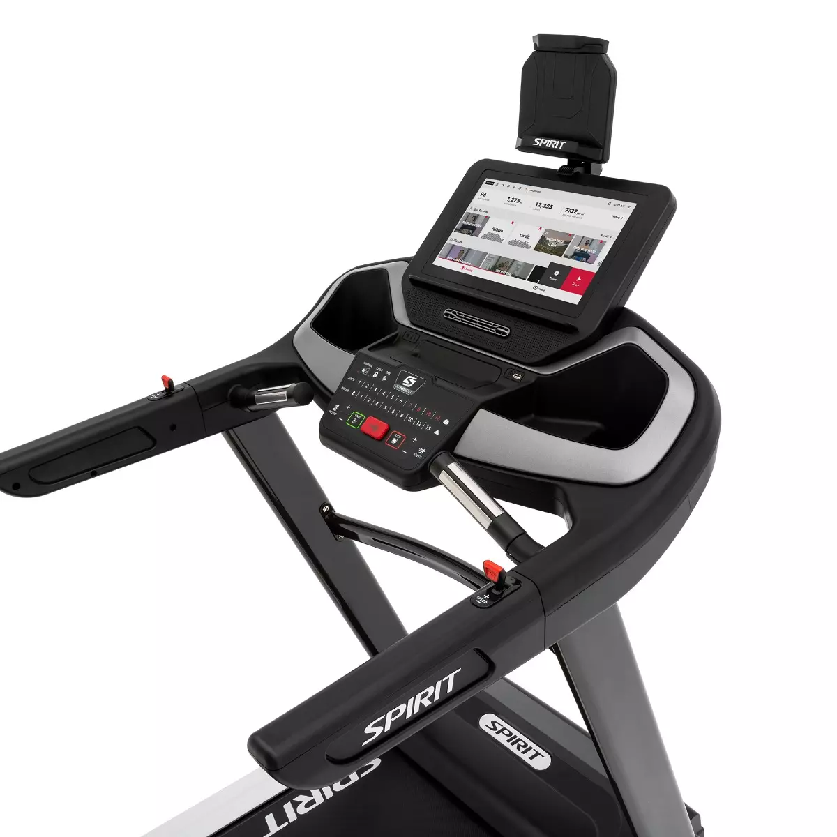 Controlling workouts using right console interface