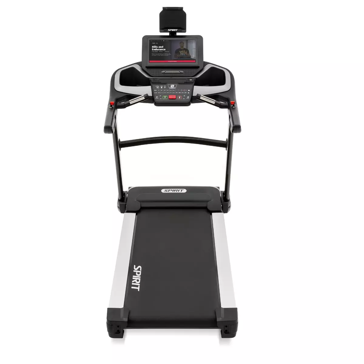 Supporting stable workouts with reinforced treadmill frame