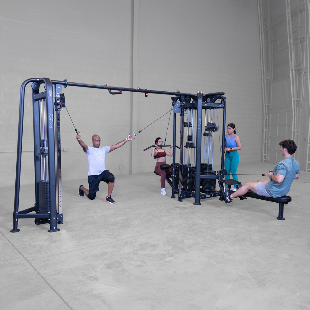 Training multiple muscle groups with cable system